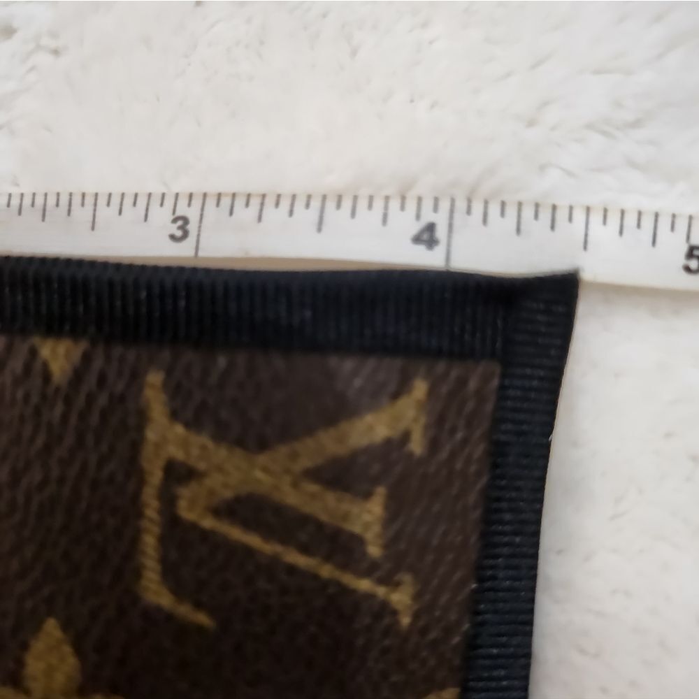 Upcycled Louis Vuitton Monogram Hair Clip - Picture 5 of 7